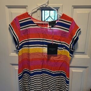 Cynthia Rowley Multicolor Striped Blouse